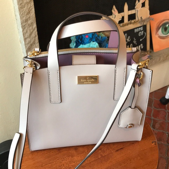 kate spade Handbags - Light purple Kate spades ♠️ cross body tote bag